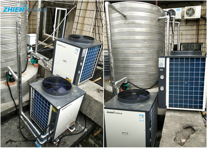 酒店熱水工程:紹興酒店客房熱水項目-空氣能熱泵廠家